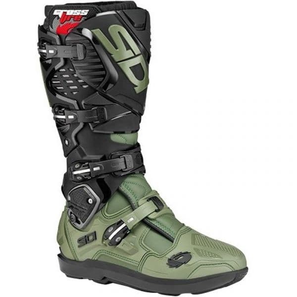 Sidi Botas Crossfire 3 Srs Black / Military Green 41