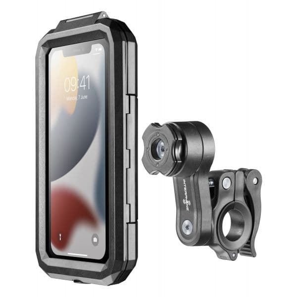 Interphone Cellularline Capa Rígida para Telemóvel 6.5" com Ancoragem Quiklox Black