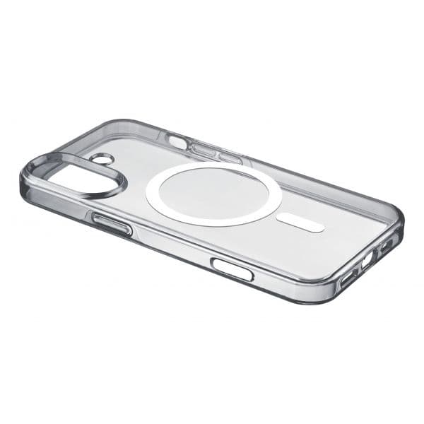 Cellularline Capa Rígida Gloss Mag para iPhone 16 Clear