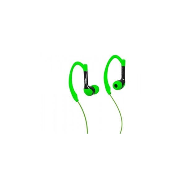 SBS Stereo In-Ear Sport Runway Easy Green/Black - TESPORTINEARG