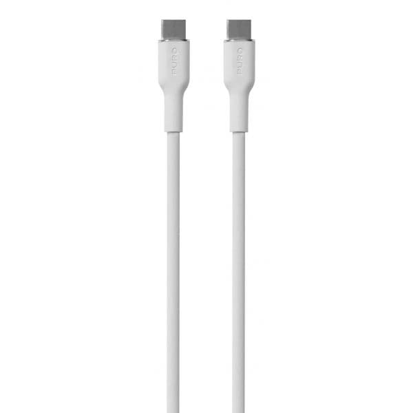 Puro Soft Cabo USB-C 60W 1.5m Branco