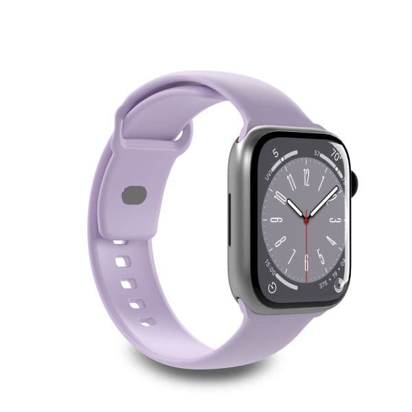 Puro Bracelete de Silicone para Apple Watch 42/44/45/49mm Lilac (2 Unidades)