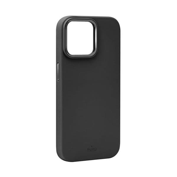 Puro Capa Icon em Silicone com Magsafe para Apple iphone 15 Pro Max Black