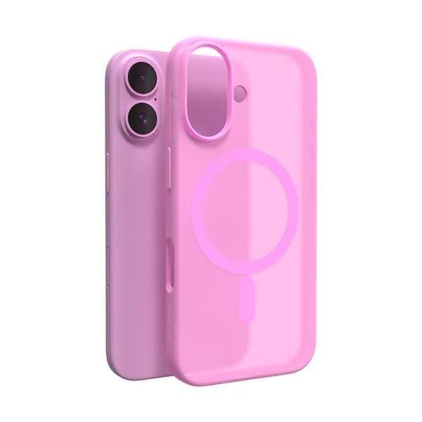 Puro Capa Daylight para iPhone 16 Matte Pink