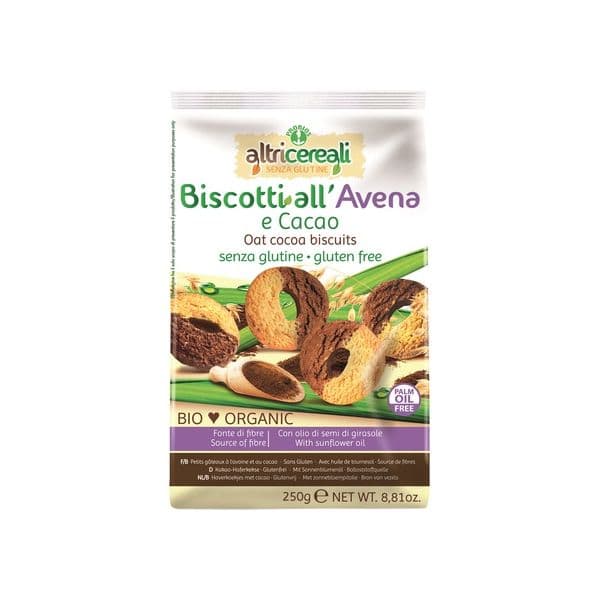 Probios Biscoitos de Aveia e Cacau 250g