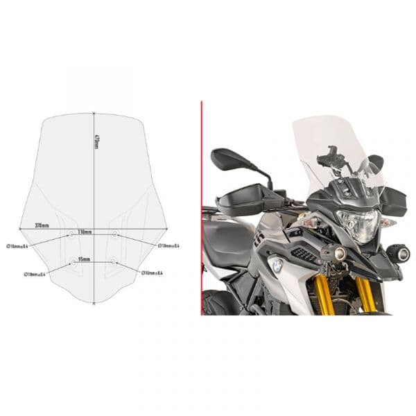 Givi Para-brisas D5126ST