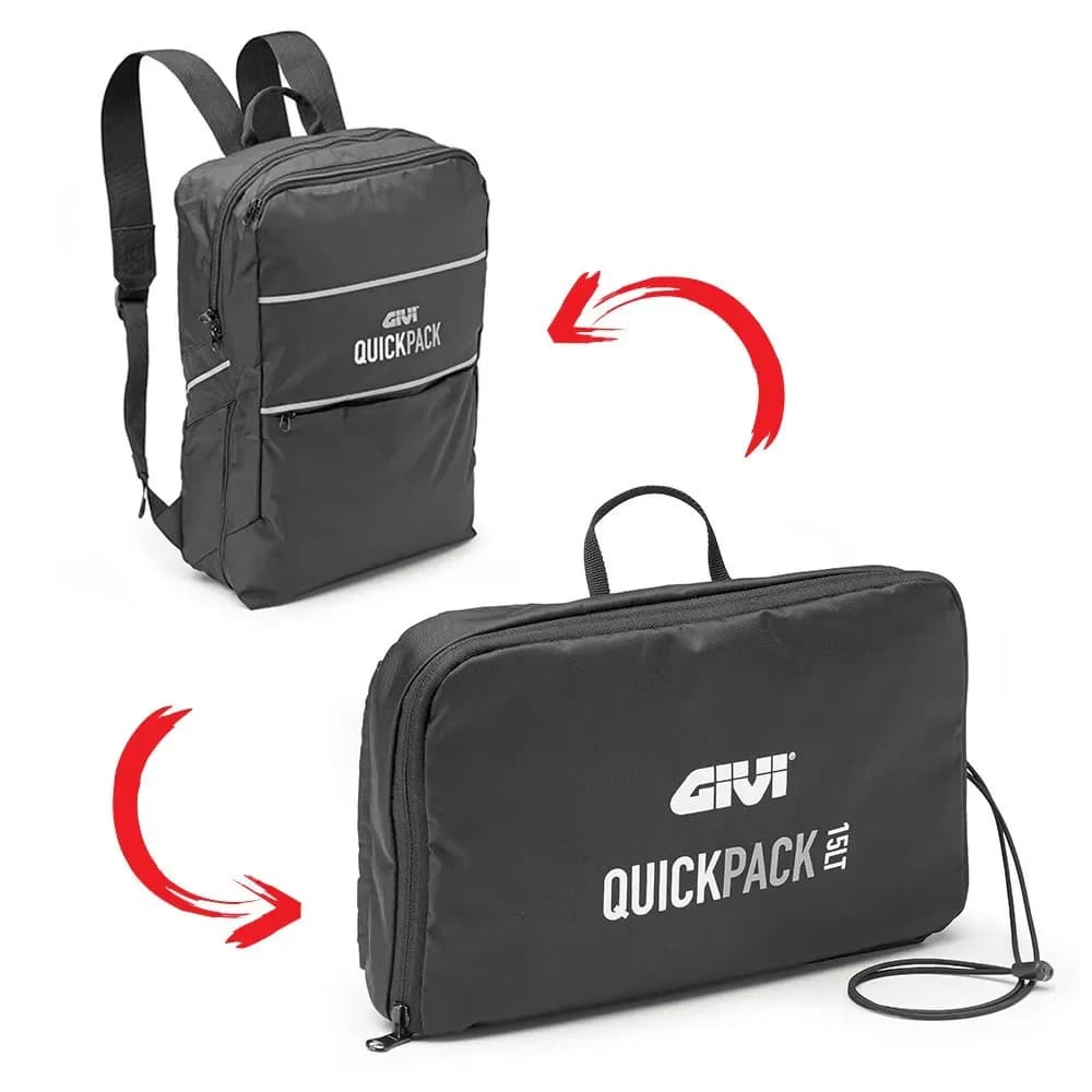 Givi Mochila Quick Pack Preto 15L