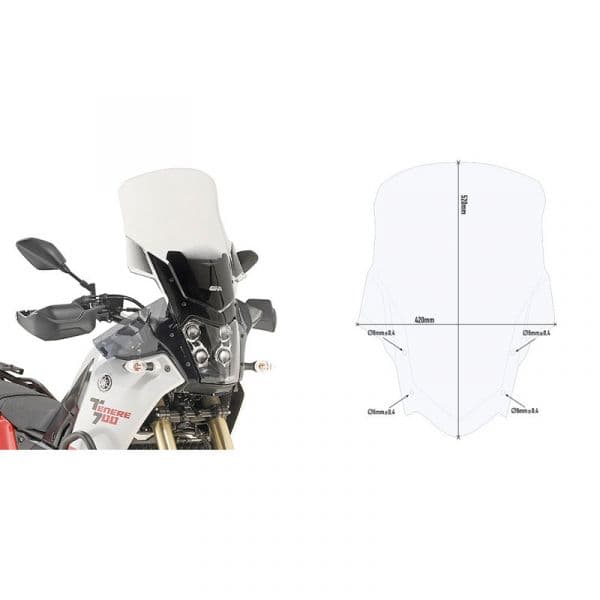 Givi Para-brisas - D2145ST