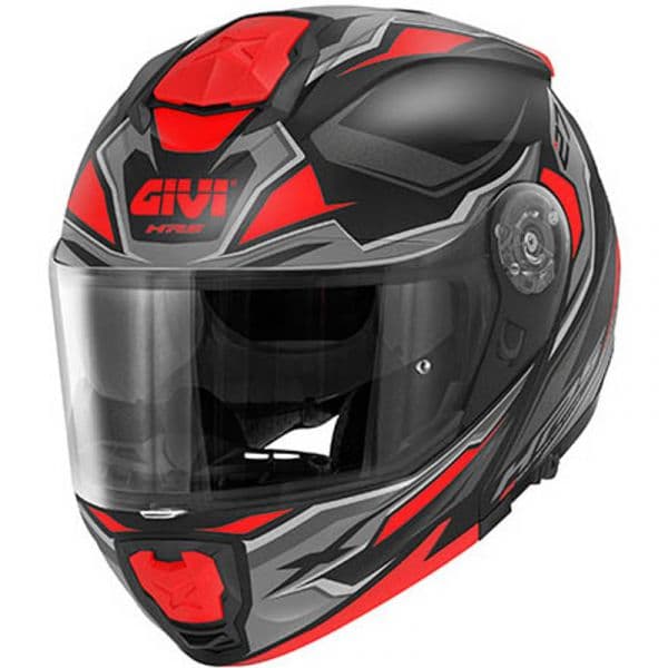 Givi Capacete X.27 Sector Matt Black / Titanium / Red S