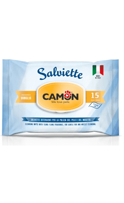 Camon Toalhitas Baunilha 15 Toalhitas