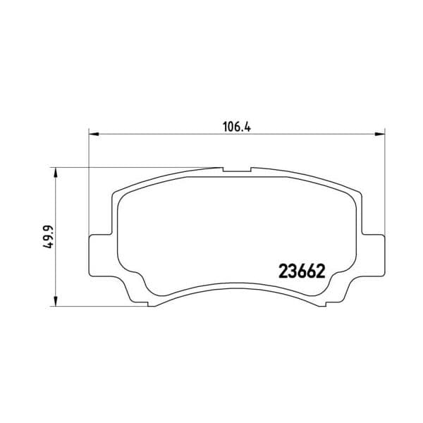 Brembo Jogo de Pastilhas para Travão de Disco - P79011