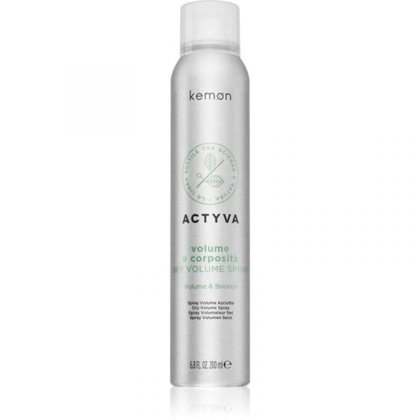 Kemon Actyva Volume e Corposità Spray para Dar Volume Desde Raízes 200ml