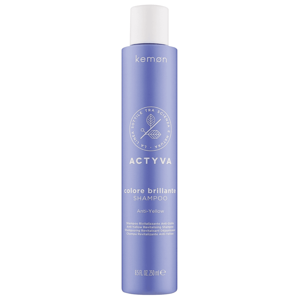 Kemon - Actyva Colore Brillante Anti-Yellow Champú 250 ml