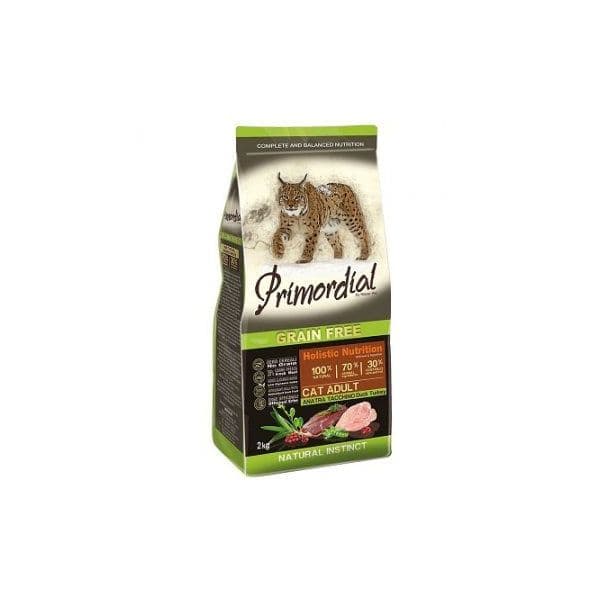 Primordial Grain Free Gato Adulto Duck & Turkey 2Kg