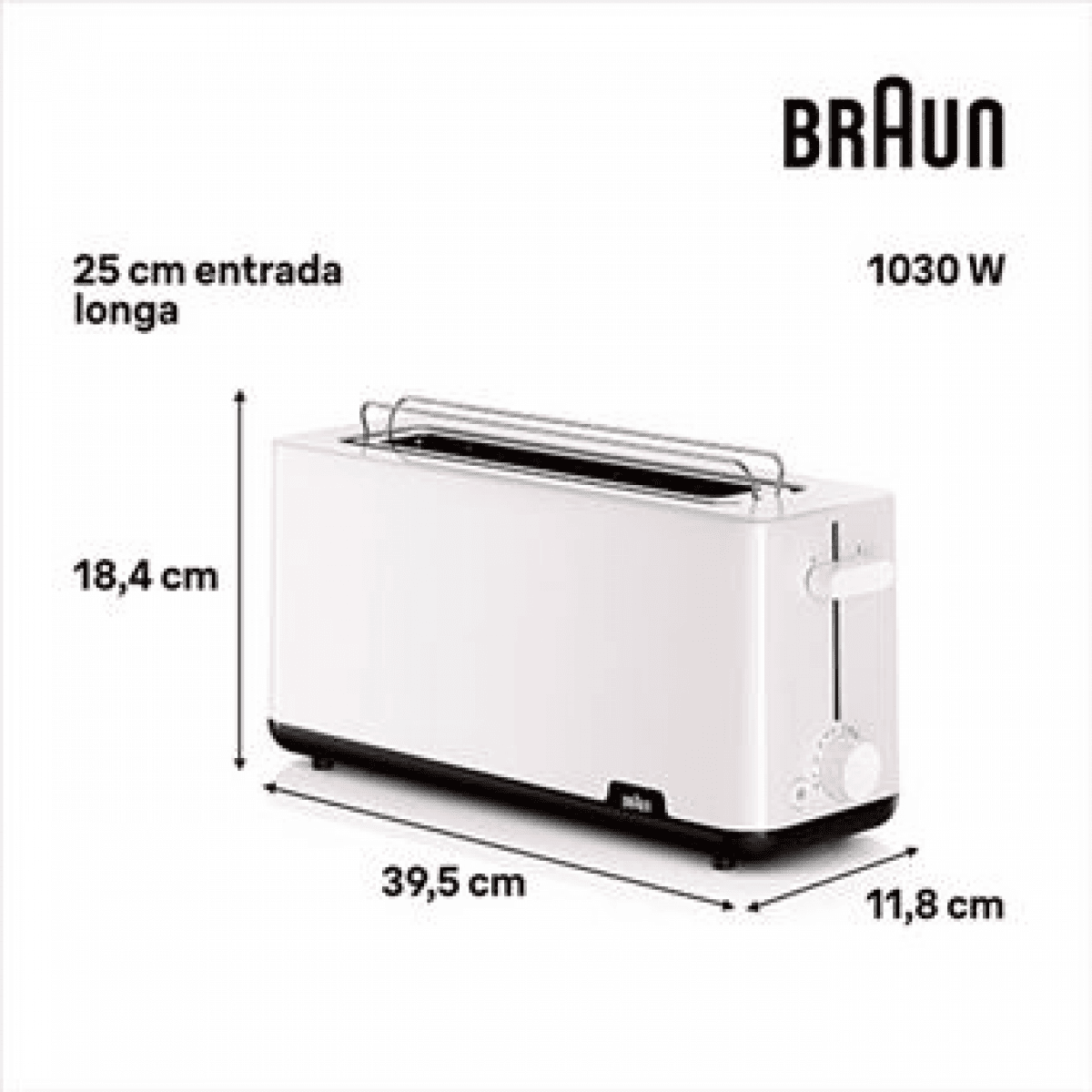 Braun Torradeira HT 1110 WH