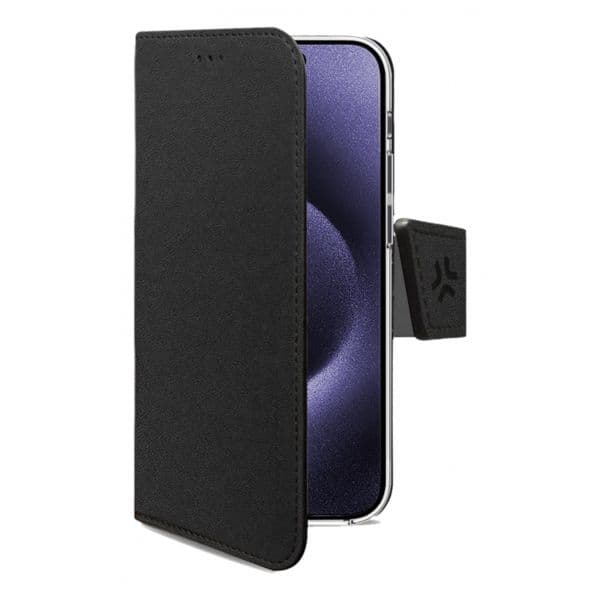 Celly Capa Carteira para iPhone 16 Pro Max Black