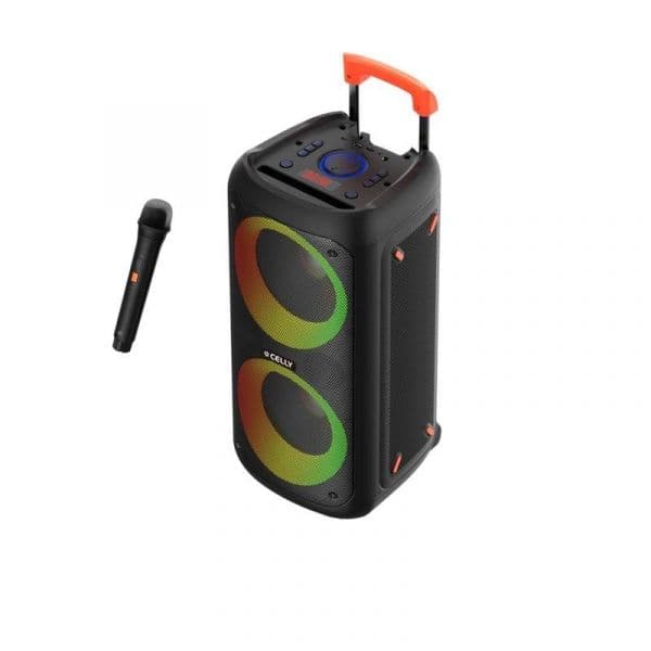 Celly PARTYSPEAKERWLM Coluna de Festa Bluetooth 40W Preto