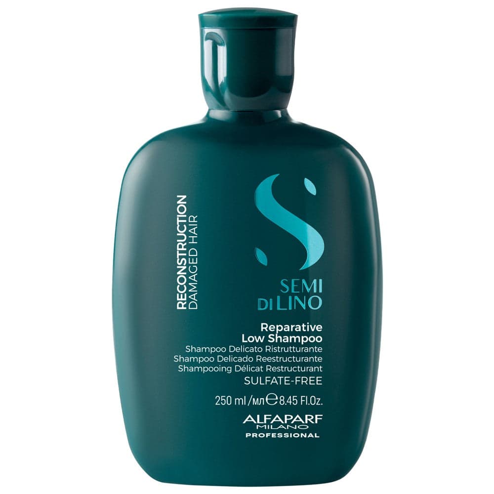 Alfaparf Milano Semi Di Lino Reconstruction Reparative Shampoo Renovador Danificado 250ml