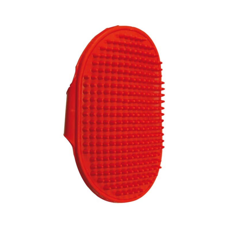 ESCOVA BORRACHA OVAL 13CM