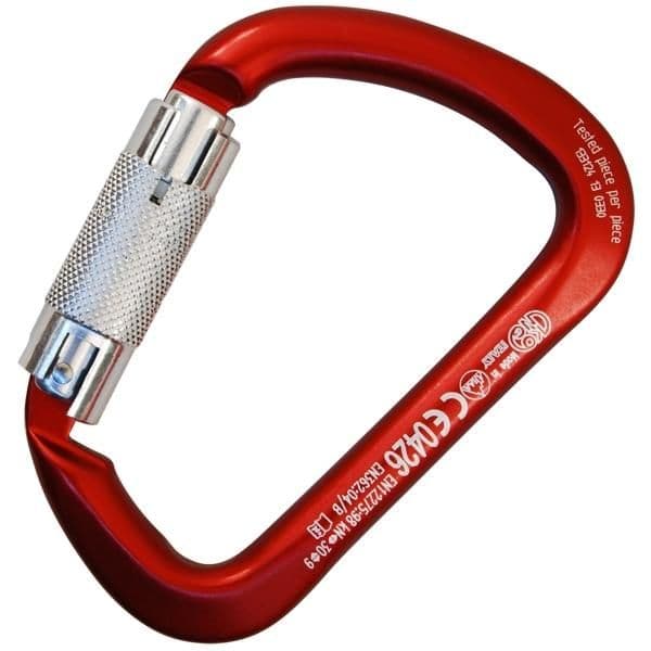 kong Mosquetão X-large Alu Twist Lock Red - K911RPP3P1KK
