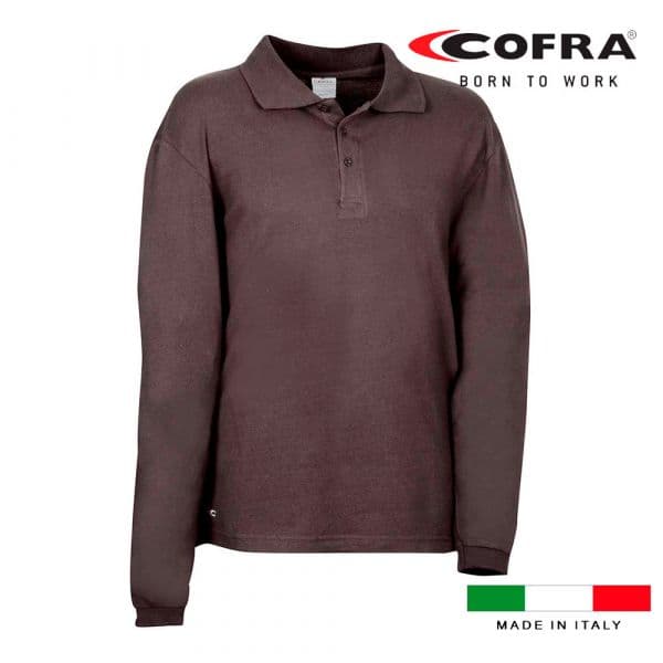 Cofra Polo Wimbledon Antracita Tamanho Xl