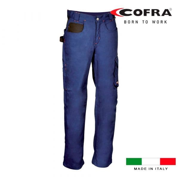 Cofra Calças de para Mulher Walklander Azul Marinho Preto 44