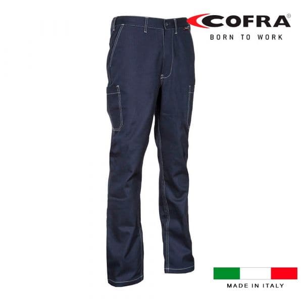 Cofra Calças Lesotho Azul da Marinha 48
