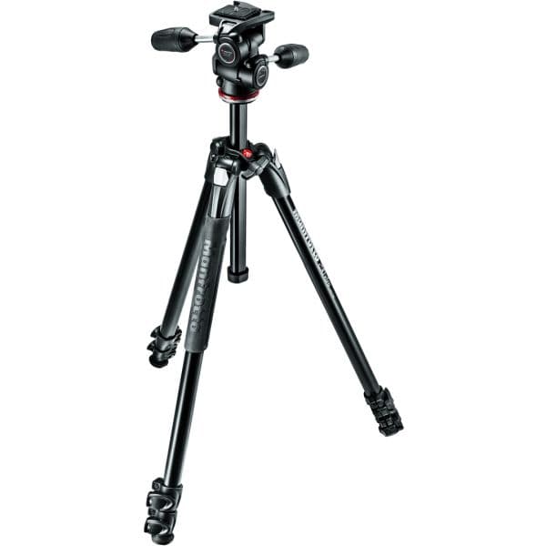 Manfrotto Tripé Alumínio 3 Secções + Rótula MH804-3W - MK290XTA3-3W