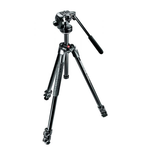 Manfrotto Tripé 290 Xtra Dual Em Alumínio C/ Cabeça Video 2 vias