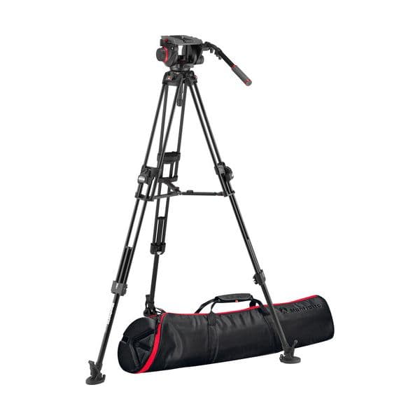 Manfrotto 509HD Pro + 645 Fast Twin leg Tripé Alumínio - 14767