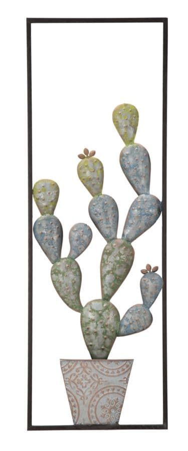 Painel em Ferro Cactus-Frame -A- Cm 31x2,5x90