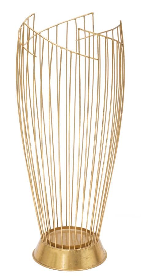 Porta guarda chuva Fashion Dourado Cm ø 28x69