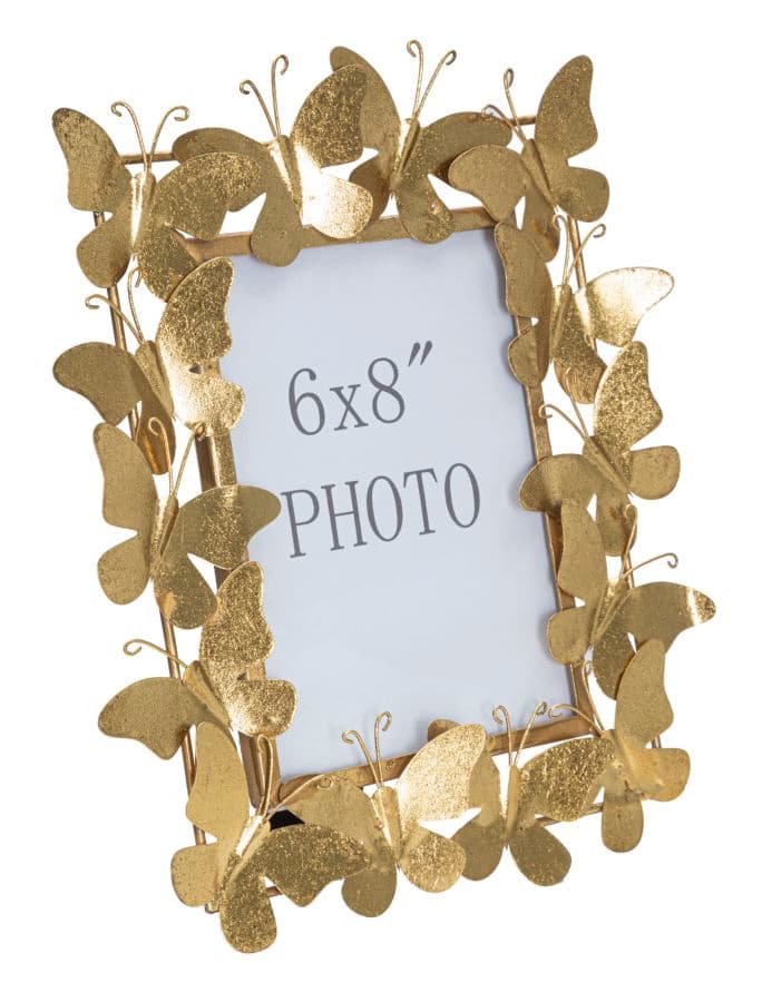 Moldura Borboleta Glam Cm 28x11,5x30,5 (medida Interna Cm 15x20)