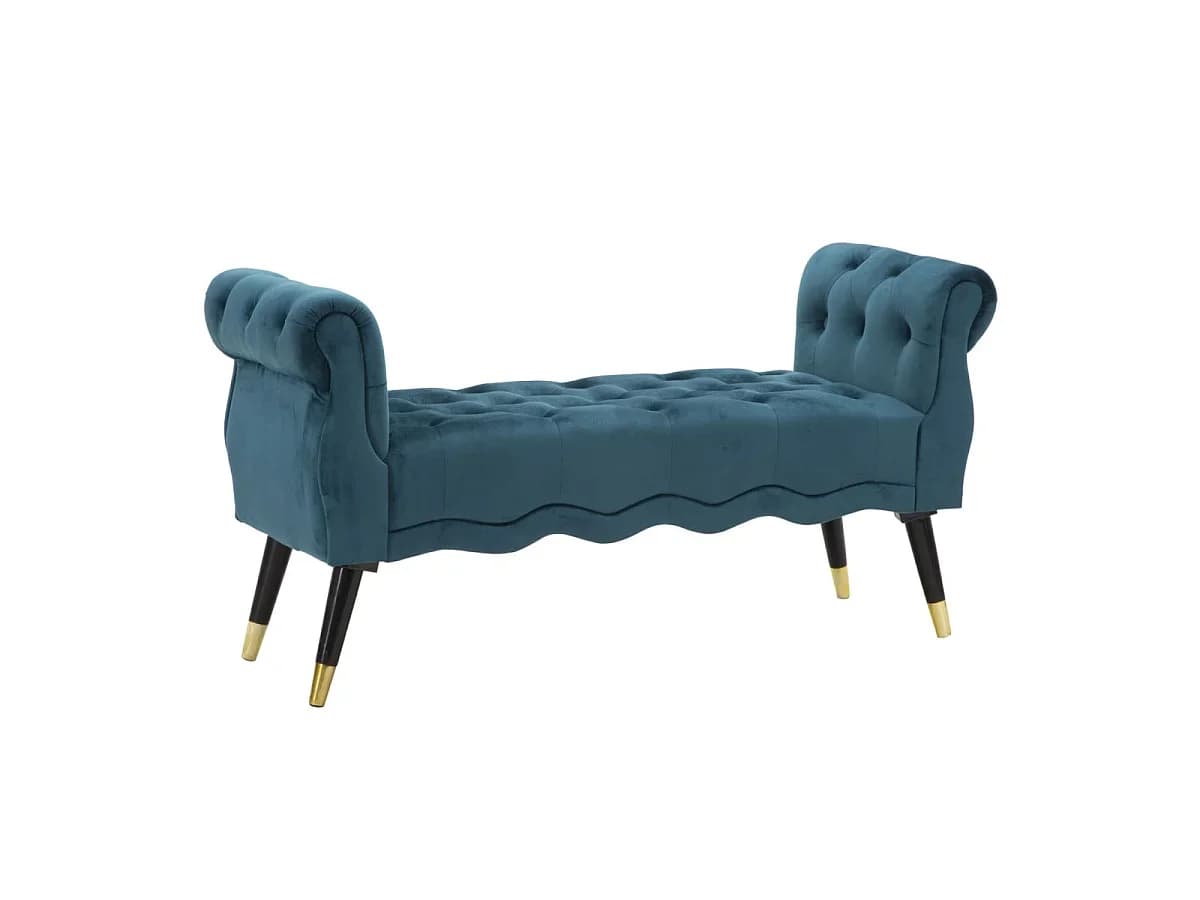 Banco Paris Ottanio Dourado Cm 120x40x60