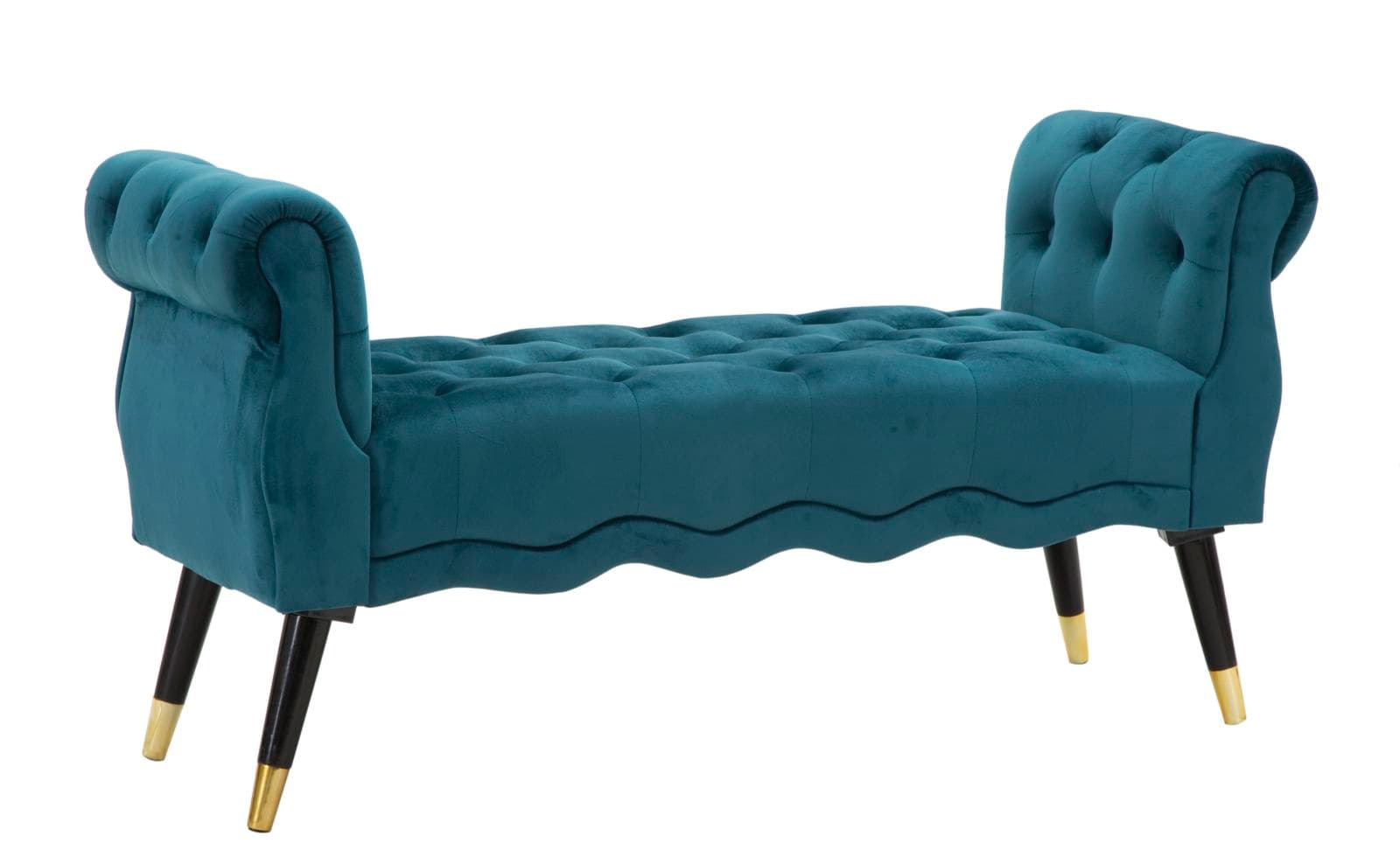 Banco Paris Ottanio Dourado Cm 120x40x60