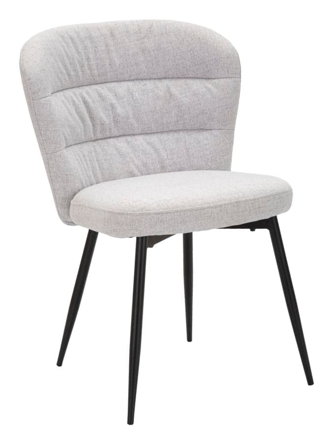 Cadeira Losanna Grigia Conjunto 2 Un. Cm 58x60,5x85