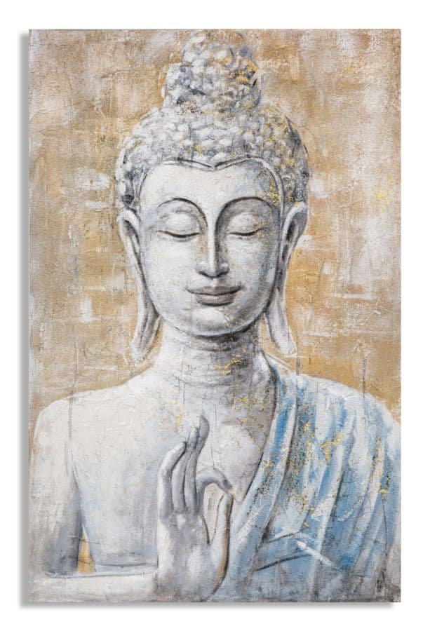 Pintura Sobre Tela Buda Light -B- Cm 80x3x120