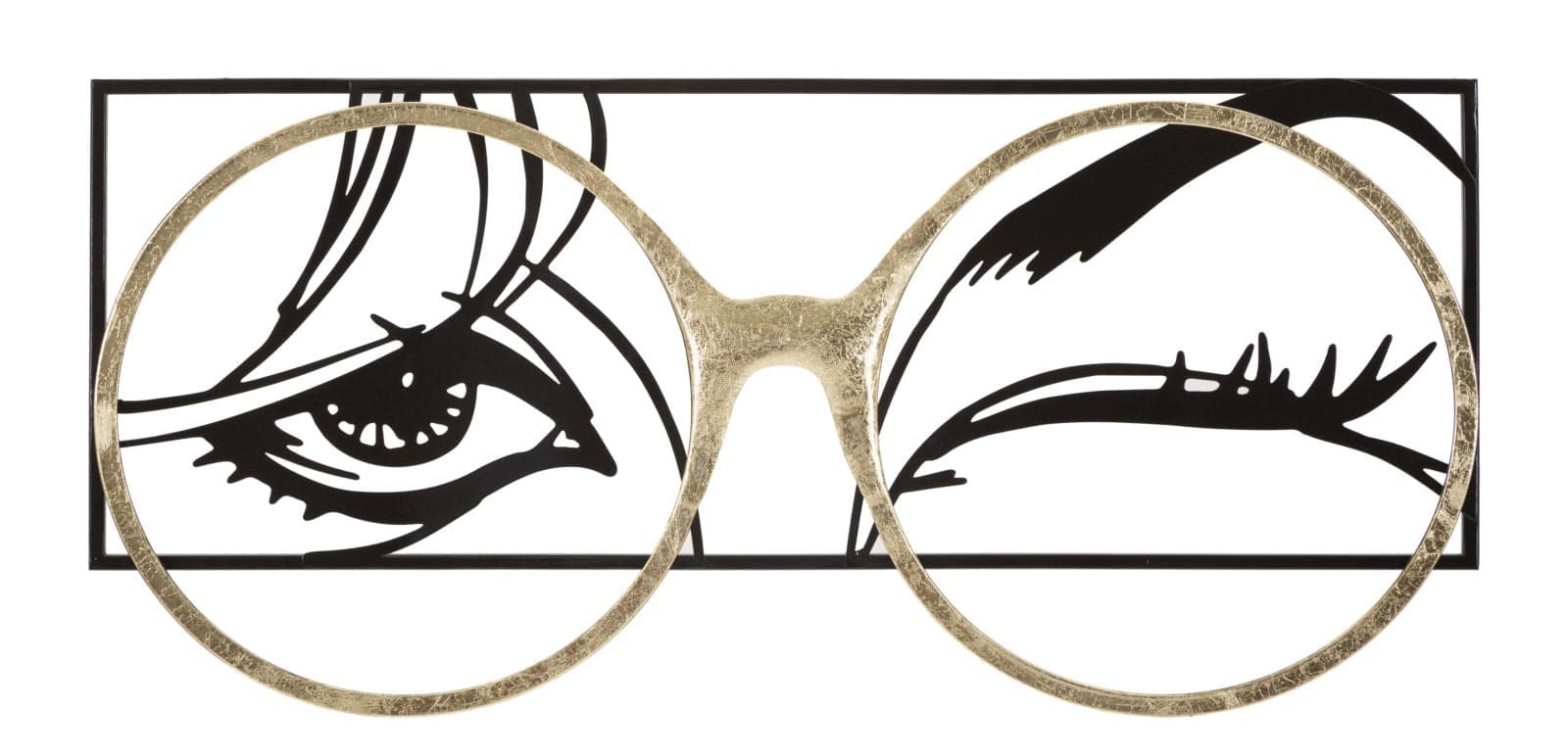 Painel em Ferro Eyewear Cm 89,5x3,8x41,3