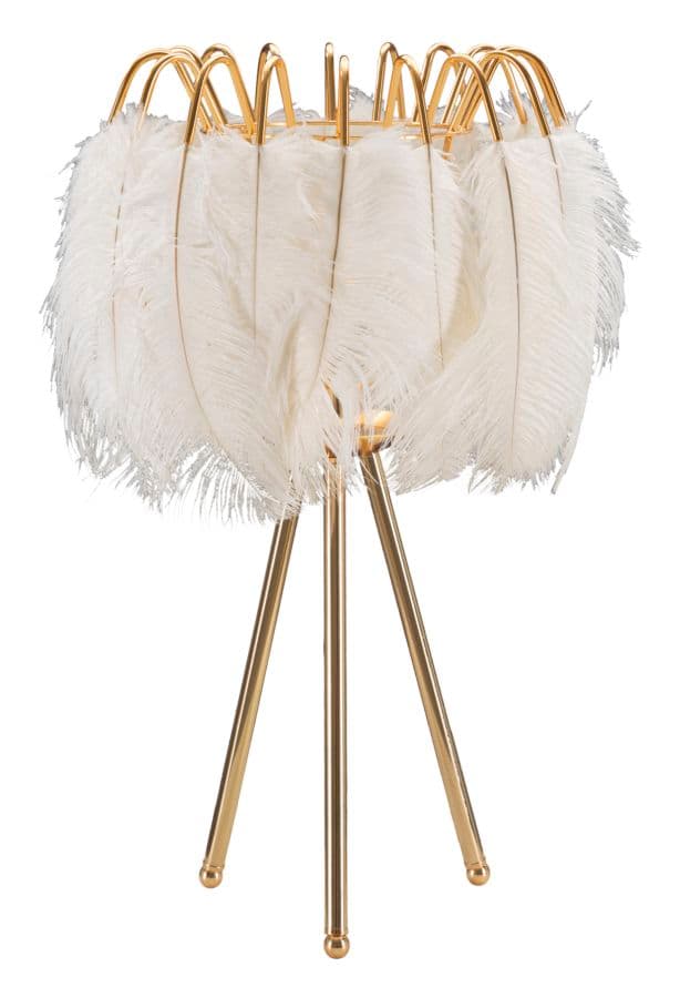 Candeeiro de Mesa Feather Stand Cm ø 40x60