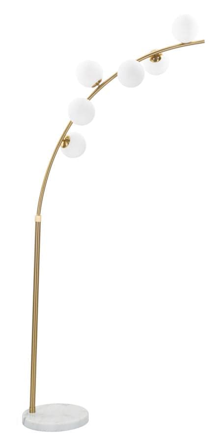Candeeiro de Pé Glamy Arc 6 Luci Cm 130x45x220-246