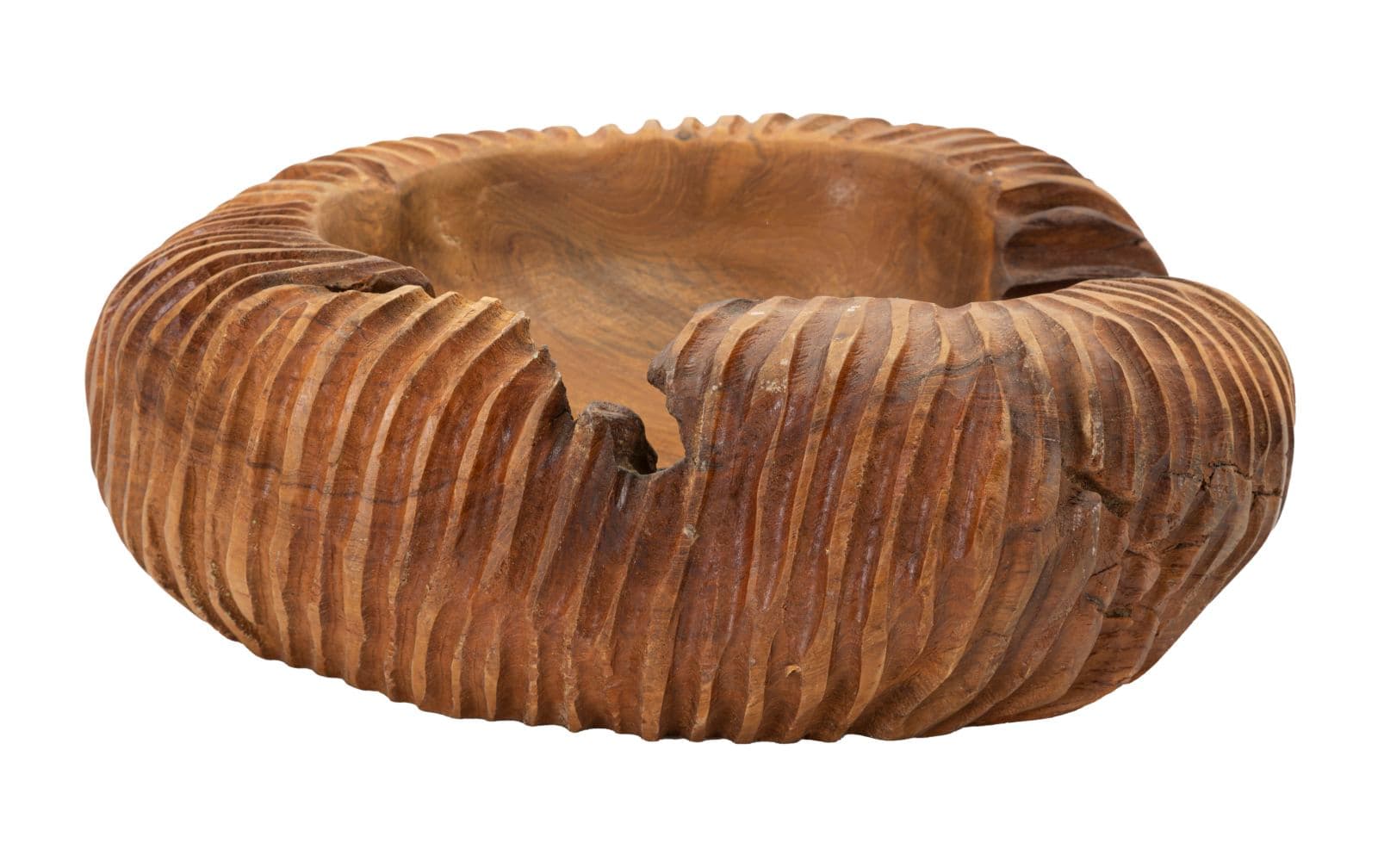 Porta objetos Garit em Teca Reciclada Cm 37x40x16
