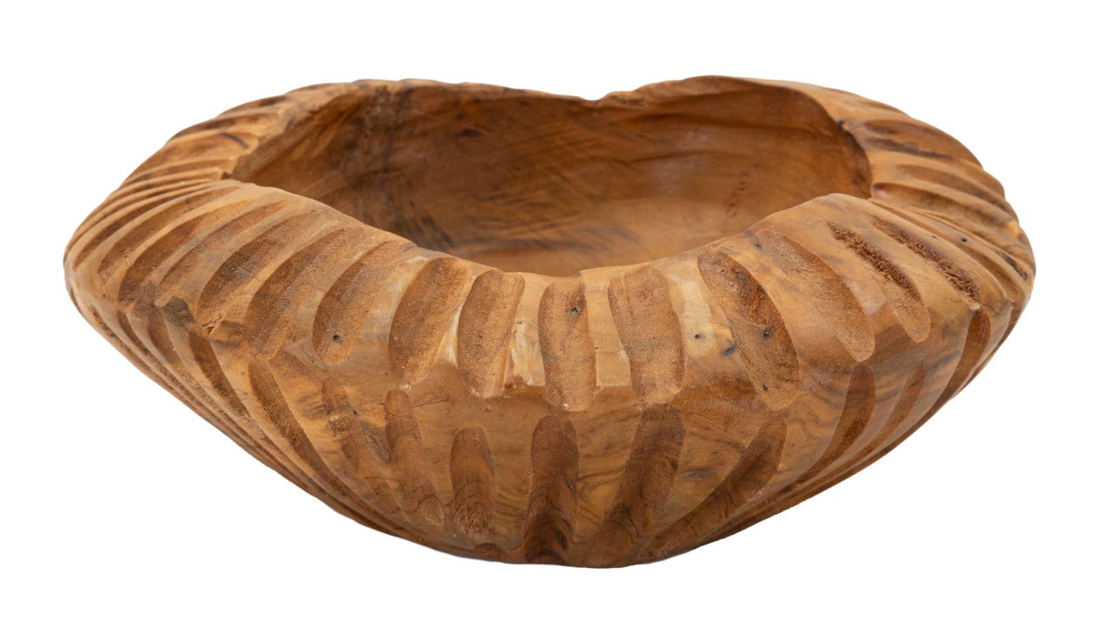 Porta objetos Geris em Teca Reciclada Cm ø 19x8