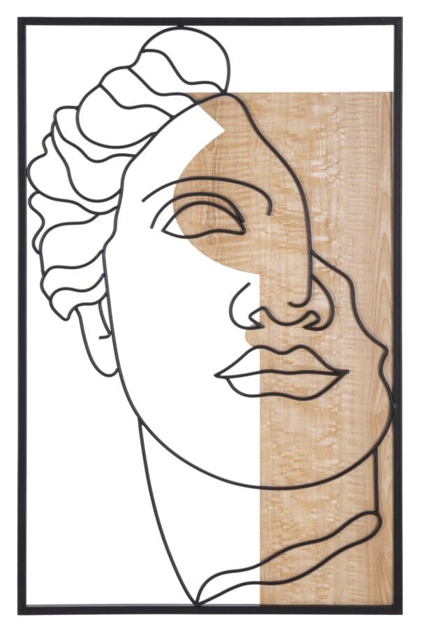 Painel de Parede David -A- Cm 50x2x80
