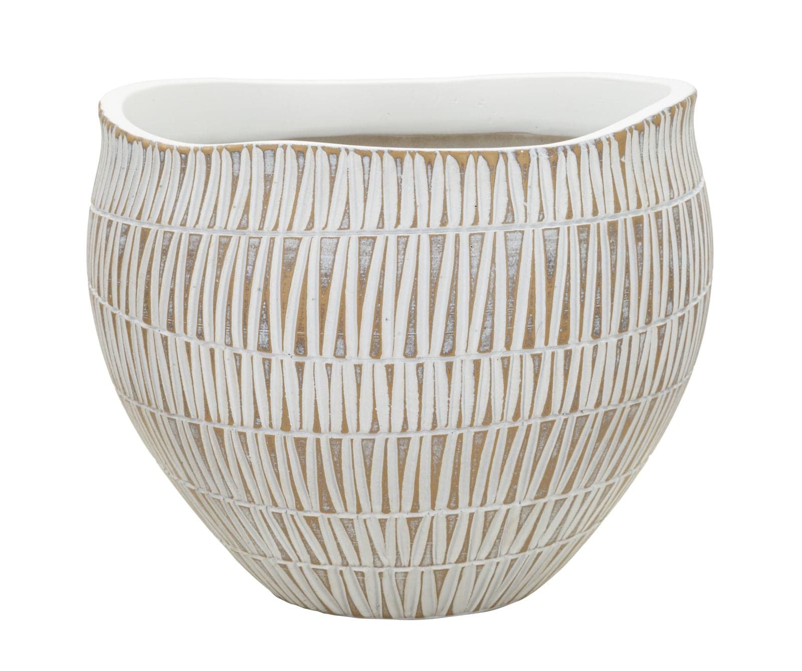 Cachepot Resina Stiky Cm ø 26x20,5