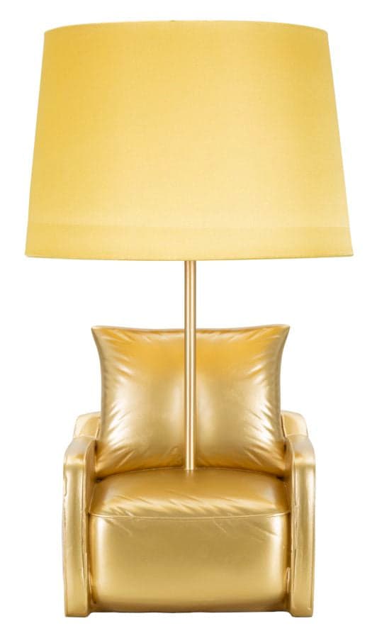 Candeeiro de Mesa de Cabeceira Midcentury Gialla Cm ø 26x46