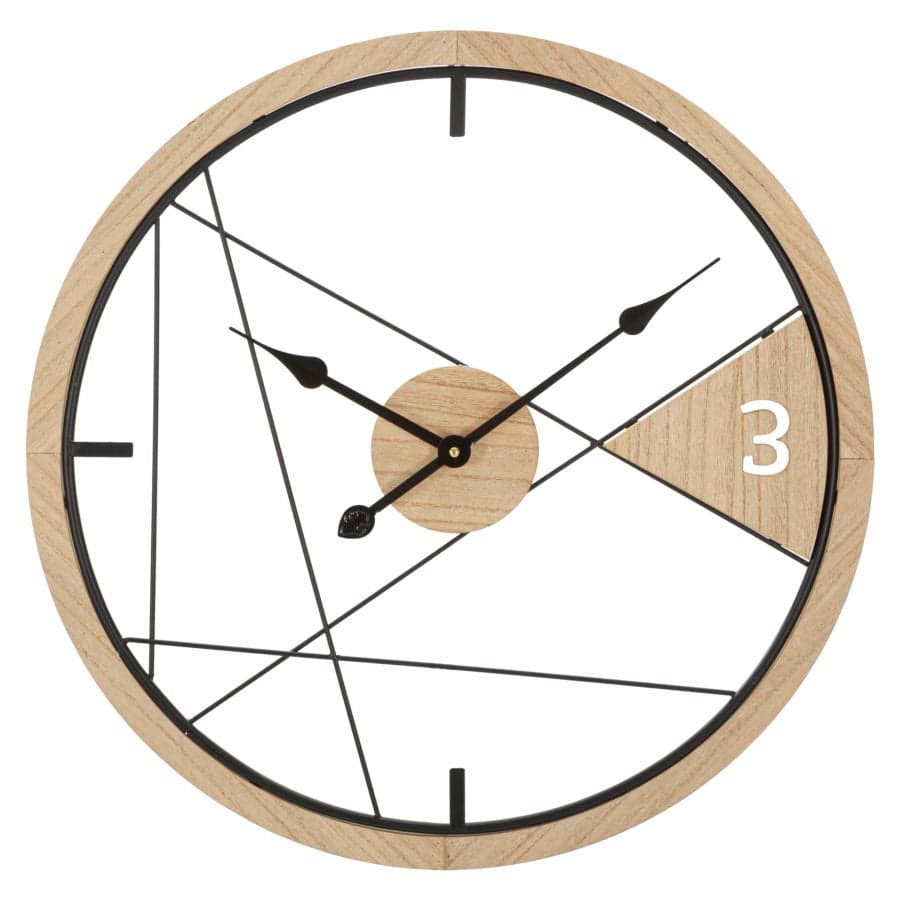 Relógio de Parede Geometric Design Cm ø 60x2,5