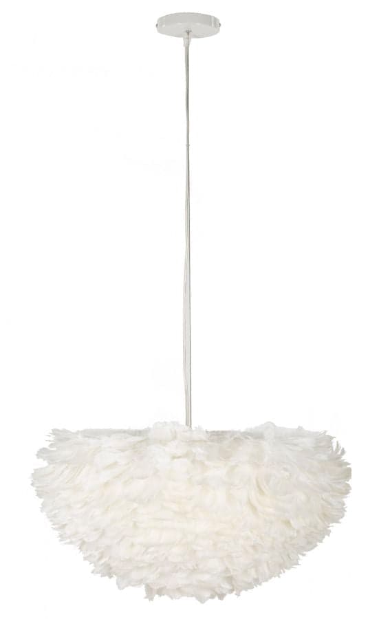 Candeeiro de Teto Feather Cm ø 60x30 (altezza Con Filo Cm 110)
