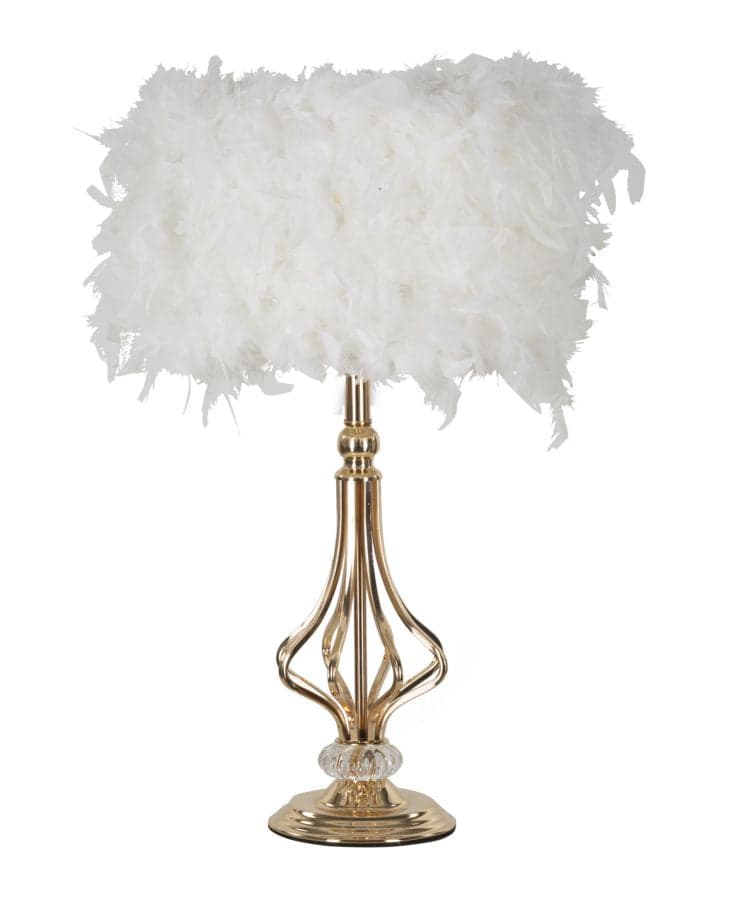 Candeeiro de Mesa Tarty Bianca Cm ø 25x54