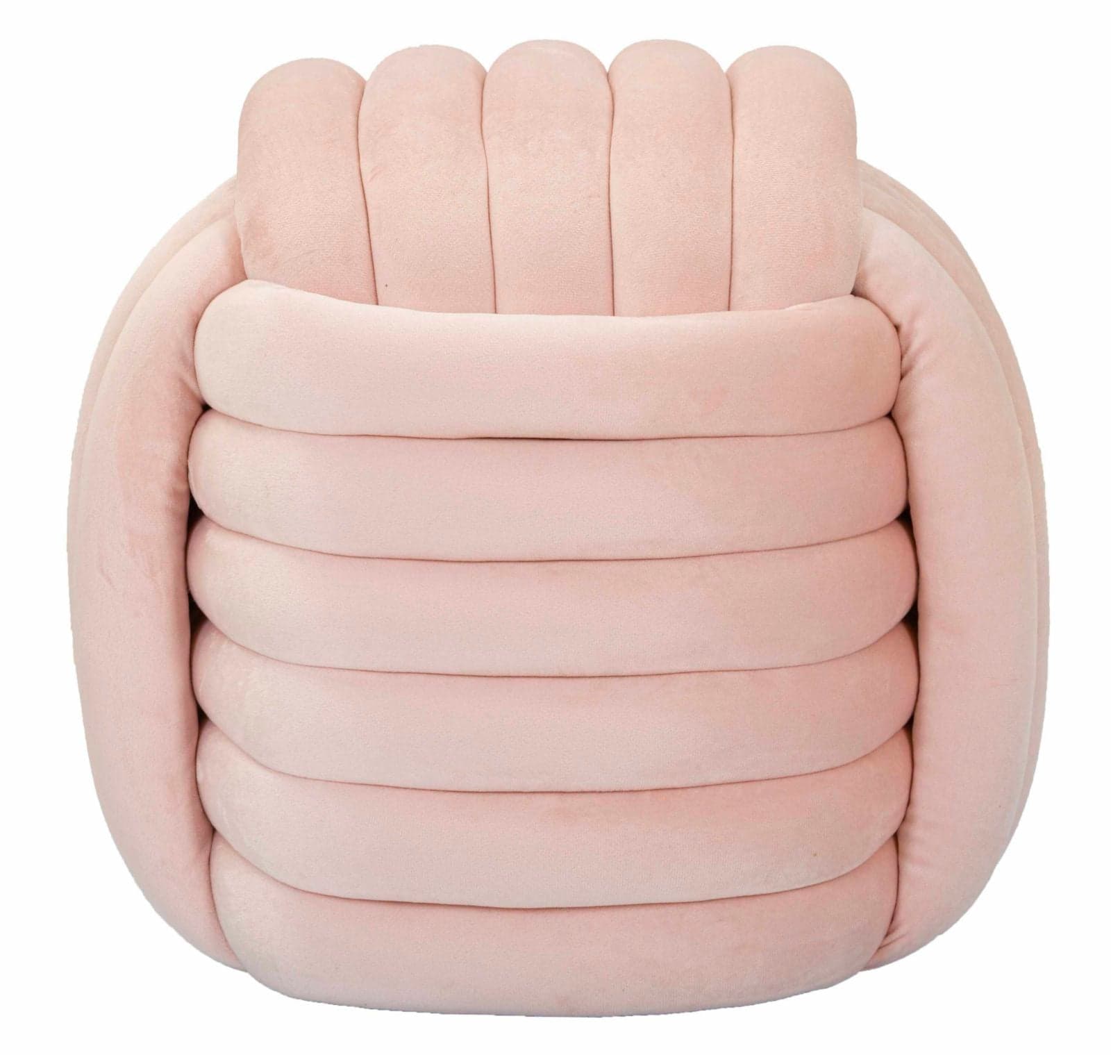 Pufe Softy Rosa Cm 45x45x45