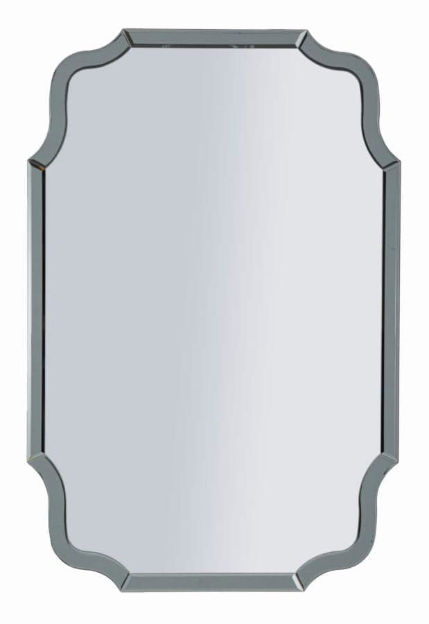 Espelho de Parede Istanbul Grigio Cm 60x1x90 (misura Espelho Cm 54x84,5)